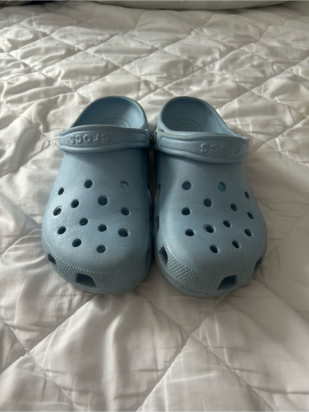 CROCS Kids Classic Clog in Pale Blue